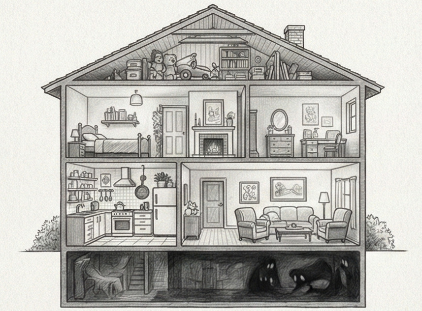 Maison symbolique dans un rêve - représentation du soi